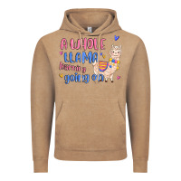 Vintage Coffee a whole llama learning going on Vintage Hoodie - MaliasSmallBusiness