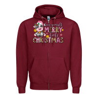 Burgundy have yourself merry little christmas Zipper Hoodie - AdoDesignShop
