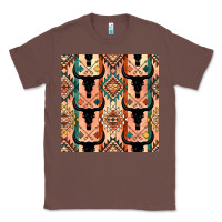 Chestnut native american aztec seamless pattern 4 Classic Tee - BundleAndBundleShop