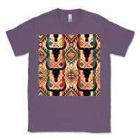 Lavender native american aztec seamless pattern 4 Classic Tee - BundleAndBundleShop