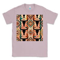 Lilac native american aztec seamless pattern 4 Classic Tee - BundleAndBundleShop