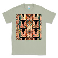 Matcha native american aztec seamless pattern 4 Classic Tee - BundleAndBundleShop