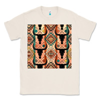 Natural native american aztec seamless pattern 4 Classic Tee - BundleAndBundleShop