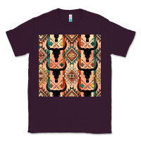 Plum native american aztec seamless pattern 4 Classic Tee - BundleAndBundleShop