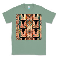 Sage native american aztec seamless pattern 4 Classic Tee - BundleAndBundleShop