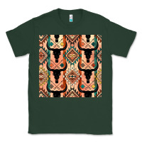 Sports Green native american aztec seamless pattern 4 Classic Tee - BundleAndBundleShop