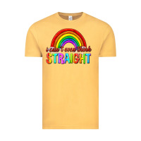 Vintage Mustard i cant even think straight Vintage Tee - texasbilliewilder