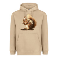 Mushroom Squirrels Heavyweight Hoodie - LillyAllenDesigns