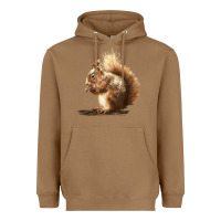 Toasted Coconut Squirrels Heavyweight Hoodie - LillyAllenDesigns