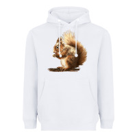 White Squirrels Heavyweight Hoodie - LillyAllenDesigns
