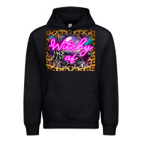 Black Witchy Af Crystal Ball Urban Hoodie - LillyAllenDesigns