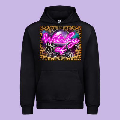 Witchy Af Crystal Ball Urban Hoodie Designed By Lillyallendesigns