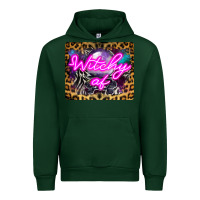 Forest Green Witchy Af Crystal Ball Urban Hoodie - LillyAllenDesigns