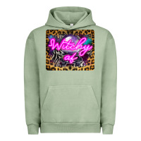 Pigment Oil Green Witchy Af Crystal Ball Urban Hoodie - LillyAllenDesigns