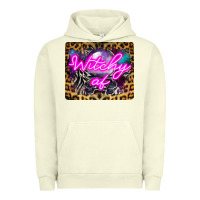 Pigment Pistachio Witchy Af Crystal Ball Urban Hoodie - LillyAllenDesigns