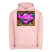 Pigment Salmon Witchy Af Crystal Ball Urban Hoodie - LillyAllenDesigns