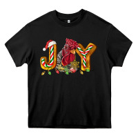 Black Joy Rooster Heavy Core Tee - LillyAllenDesigns