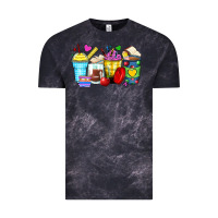 Cloud Black school coffee cups Vintage Tee - Zillion Design Studio