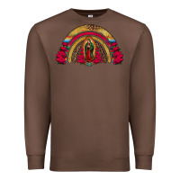 Chestnut lady of guadalupe rainbow Premium Sweatshirt - Jasminsmagicworld