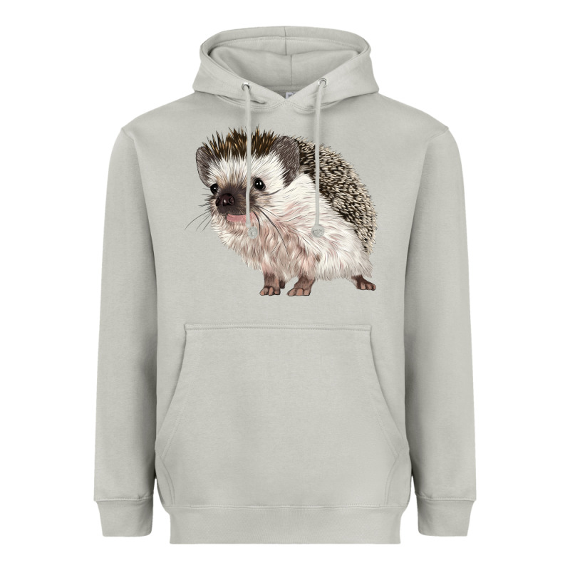 Hedgehog Illustrations Heavyweight Hoodie by LillyAllenDesigns | Teevron
