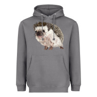 Storm Hedgehog Illustrations Heavyweight Hoodie - LillyAllenDesigns