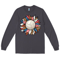 Smoke volleyball sunflower Long Sleeve Tee - HRA Design Shop
