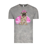 Cloud Rock Balerina pug with tutu Vintage Tee - RanaPortraitStore