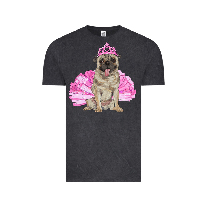 Balerina Pug With Tutu Vintage Tee by RanaPortraitStore | Teevron