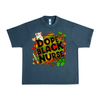Midnight Navy dope black nurse Urban Heavy Tee - Zillion Design Studio