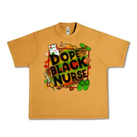 Peanut Butter dope black nurse Urban Heavy Tee - Zillion Design Studio