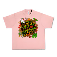 Salmon dope black nurse Urban Heavy Tee - Zillion Design Studio