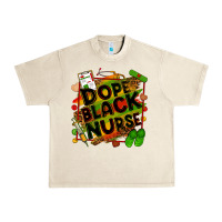 Sandshell dope black nurse Urban Heavy Tee - Zillion Design Studio