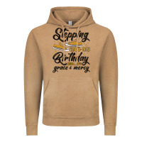 Vintage Camel stepping into my birthday with god s grace and mer Vintage Hoodie - MaliasSmallBusiness