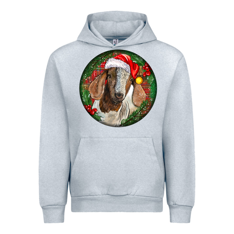 Boer Goat Christmas Urban Hoodie by LillyAllenDesigns | Teevron