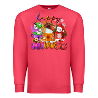 Cardinal Happy Hallothanksmas coffee cups Premium Sweatshirt - NancyCooperArtShop