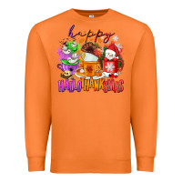 Carrot Happy Hallothanksmas coffee cups Premium Sweatshirt - NancyCooperArtShop