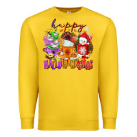 Lemon Happy Hallothanksmas coffee cups Premium Sweatshirt - NancyCooperArtShop