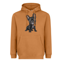 Meerkat french bulldog Heavyweight Hoodie - BarkalooDesign