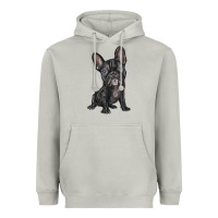 Moon Dust french bulldog Heavyweight Hoodie - BarkalooDesign