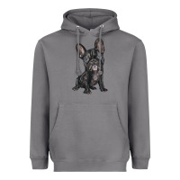 Storm french bulldog Heavyweight Hoodie - BarkalooDesign
