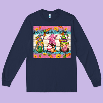 Easter Gnomies Tumbler Easter Day Long Sleeve Tee Designed By Neo Western