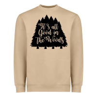 Mushroom its all good in the woods Heavyweight Sweatshirt - Unal Design
