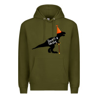 Army Green Seven A Saurus Premium Hoodie - Bettercallsaul