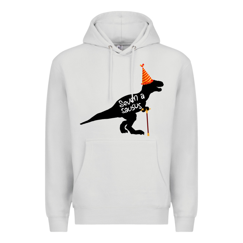 Seven A Saurus Premium Hoodie by Bettercallsaul | Teevron