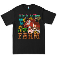 Black western life is better on the farm Premium Tee - Artiststas