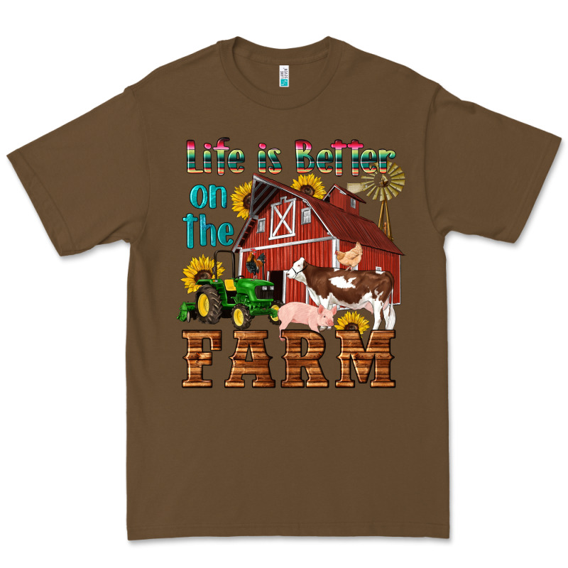 Western Life Is Better On The Farm Premium Tee by Artiststas | Teevron