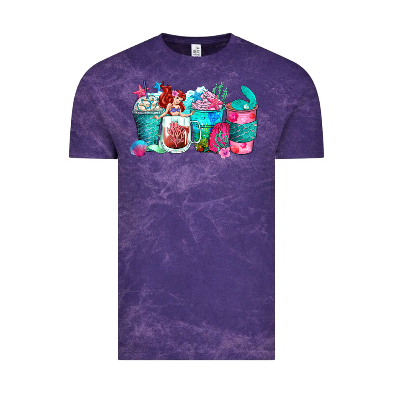 Mermaid Coffee Cups Vintage Tee by Zillion Design Studio | Teevron