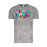 Cloud Rock mermaid coffee cups Vintage Tee - Zillion Design Studio