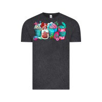 Vintage Black mermaid coffee cups Vintage Tee - Zillion Design Studio
