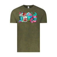 Vintage Olive mermaid coffee cups Vintage Tee - Zillion Design Studio